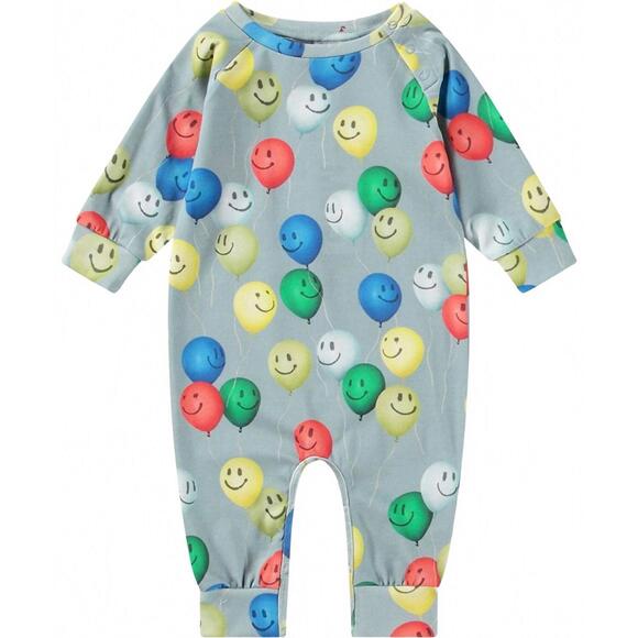 NEW MOLO baby's happy romper in balloons
